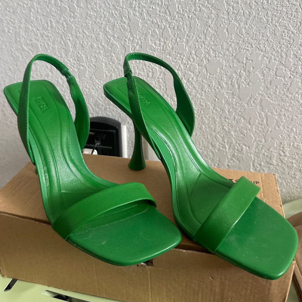 Zara Slingback Heels